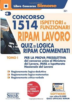 concorso 1514 ispettori e funzionari ripam lavoro ministero del lavoro