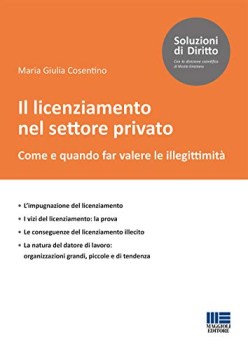 licenziamento nel settore privato