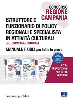 concorso regione campania istruttore e funzionario di policy regional