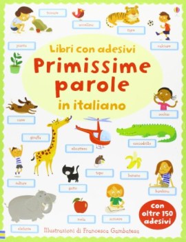 primissime parole in italiano con adesivi