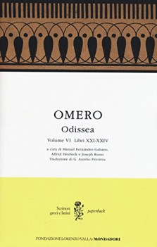 odissea volume VI libri XXI-XXIV (tf greco)