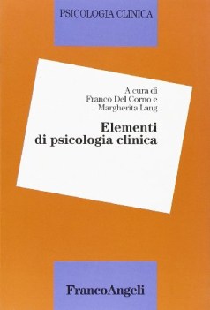 elementi di psicologia clinica