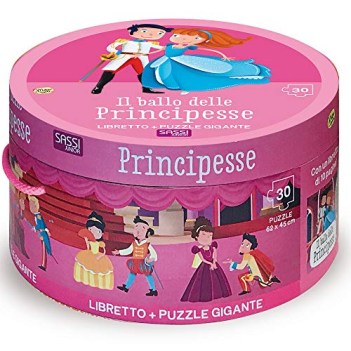 ballo delle principesse ediz a colori con puzzle