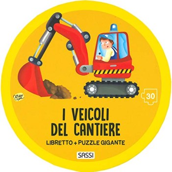 veicoli del cantiere ediz a colori con puzzle