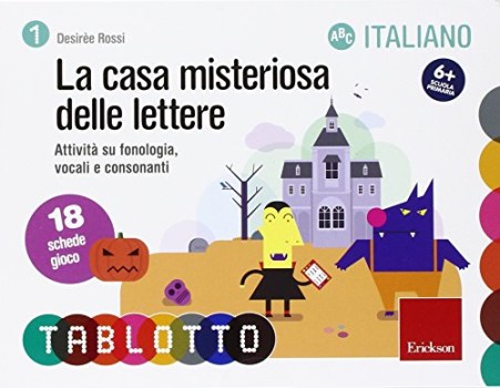 casa misteriosa delle lettere attivita su fonologia vocali e con