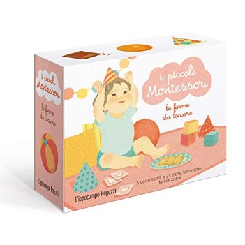 forme da toccare i piccoli montessori ediz illustrata con 30 ca