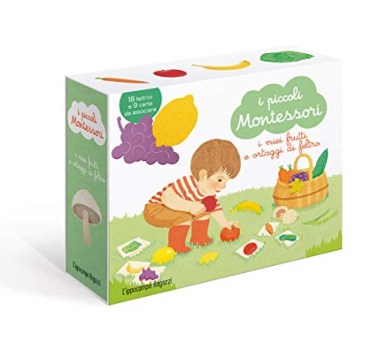 miei frutti ortaggi di feltro i piccoli montessori ediz illustrat