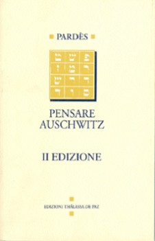 pensare auschwitz