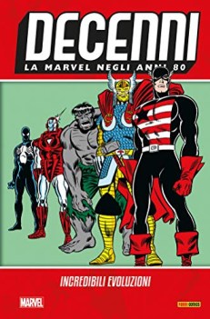 decenni la marvel negli anni 80  incredibili evoluzioni MARVEL