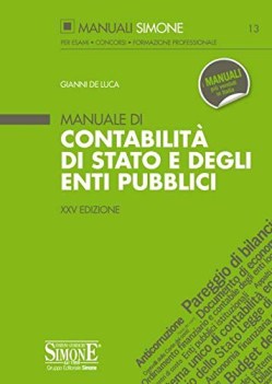 manuale di contabilit di stato e degli enti pubblici