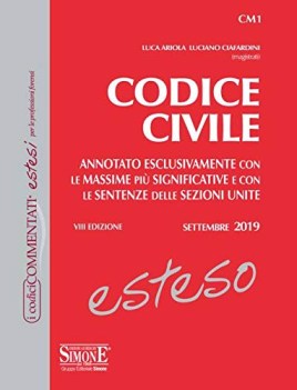 codice civile esteso annotato esclusivamente con le massime pi sign