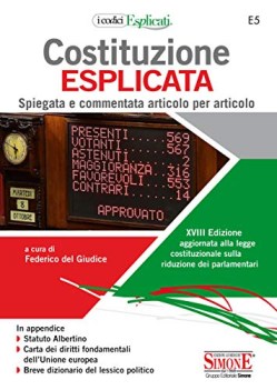 costituzione esplicata