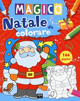 magico natale da colorare