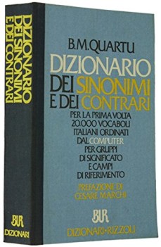 dizionario dei sinonimi e dei contrari