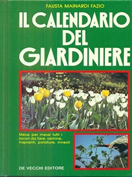 calendario del giardiniere