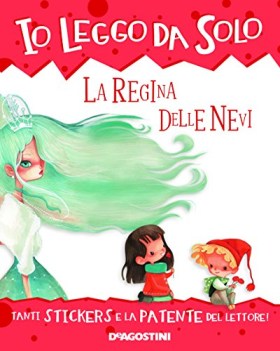 regina delle nevi con adesivi ediz a colori con app