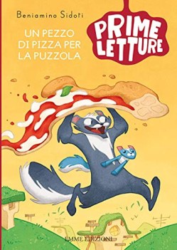 pezzo di pizza per la puzzola