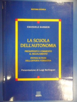 Scuola dell\'autonomia