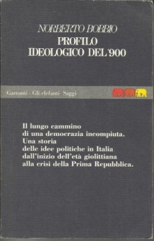 profilo ideologico del novecento