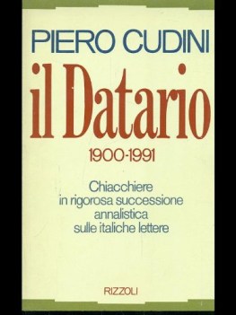 datario 1900- 1991