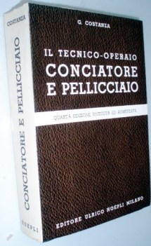 tecnico operaio conciatore e pellicciaio