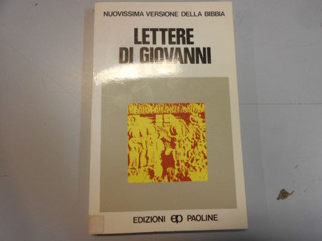 lettere di giovanni nuovissima versione della bibbia