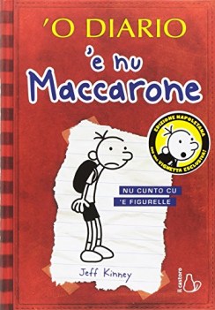 o diario e nu maccarone nu cunto cu e figurelle con segnalibro