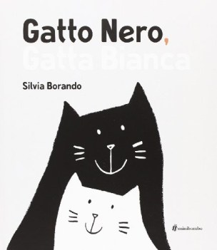 gatto nero gatta bianca