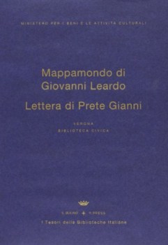 mappamondo di giovanni leardo e lettera del prete gianni con cdrom