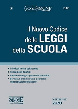 nuovo codice delle leggi della scuola