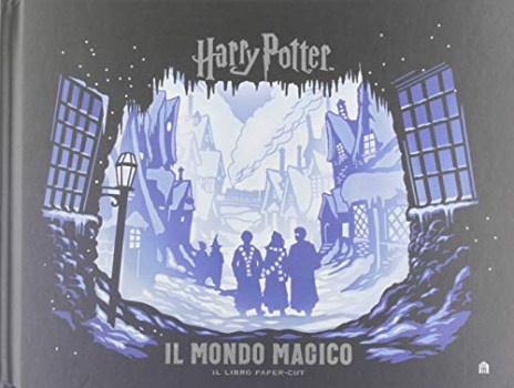 harry potter il mondo magico il libro paper-cut