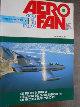 aero fan numero 73 - aprlie giugno 2000 anno 18 storia di ali italiane