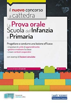 Prova orale scuola dell\'infanzia e primaria