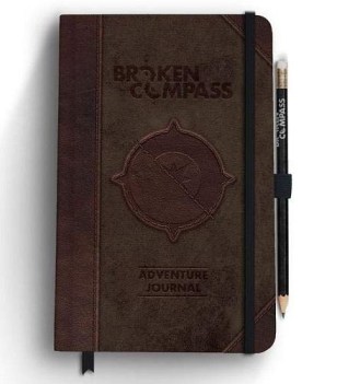 broken compass adventure journal ediz italiana con prodotti vari