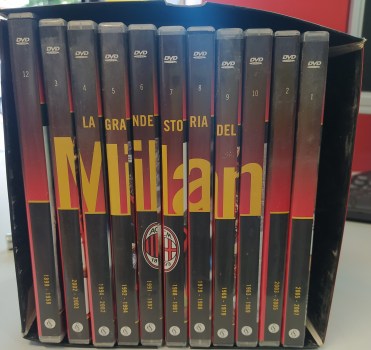 grande storia del milan 11 dvd