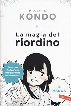 magia del riordino una storia d\'amore illustrata il manga