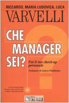 che manager sei fai il tuo checkup personale con cd rom