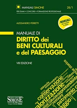 manuale di diritto dei beni culturali del paesaggio