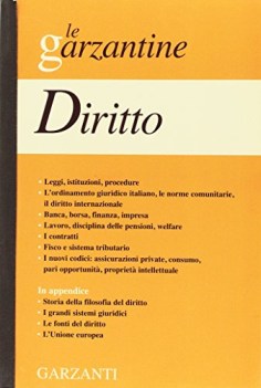 diritto enciclopedia le garzantine