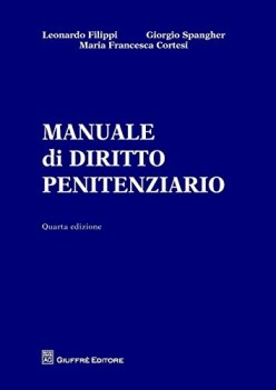 manuale di diritto penitenziario