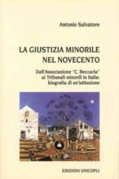 giustizia minorile nel novecento dallassociazione c beccaria