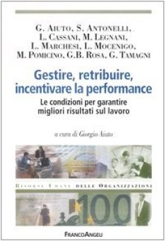 gestire retribuire incentivare la performance