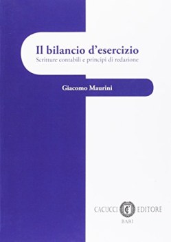 bilancio desercizio scritture contabili e principi di redazione