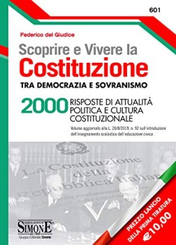 scoprire e vivere la costituzione tra democrazia e sovranismo 2000r