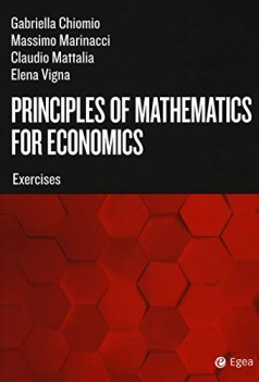 principles of mathematics for economics exercises lingua inglese