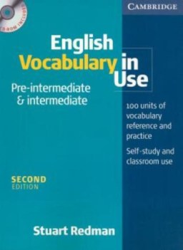 english vocabulary in use pre-int. and interm. +cdrom