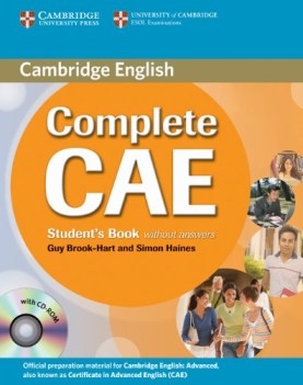 complete cae student\'s book without answers with cd-rom