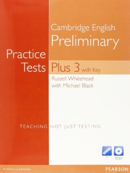 practice tests plus PET 3 with Key +multi-ROM+audio CD Pack