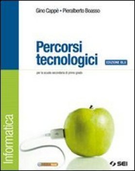 perc. tecnologici - informatica + cd - ed. blu