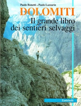 dolomiti. grande libro dei sentieri selvaggi